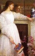 James Abbott McNeil Whistler The Little white Girl oil on canvas